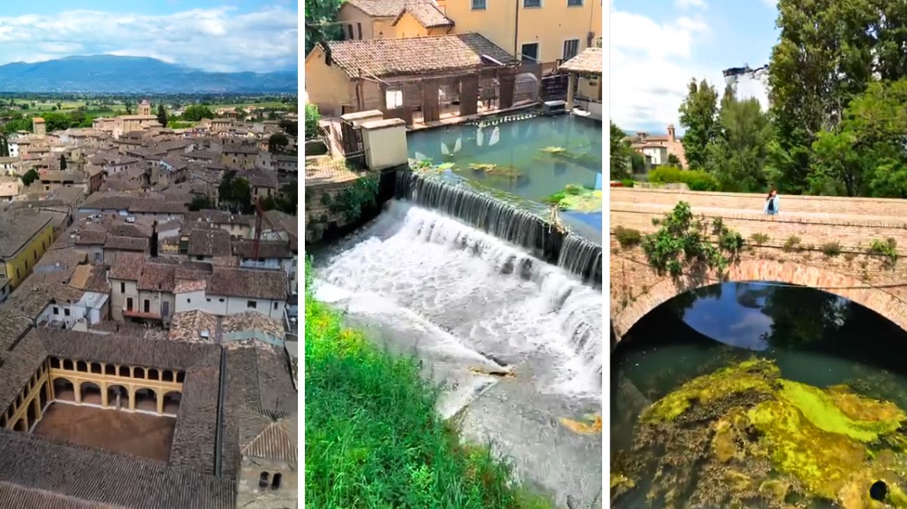 Antico borgo medievale in Umbria Fonte Instagram