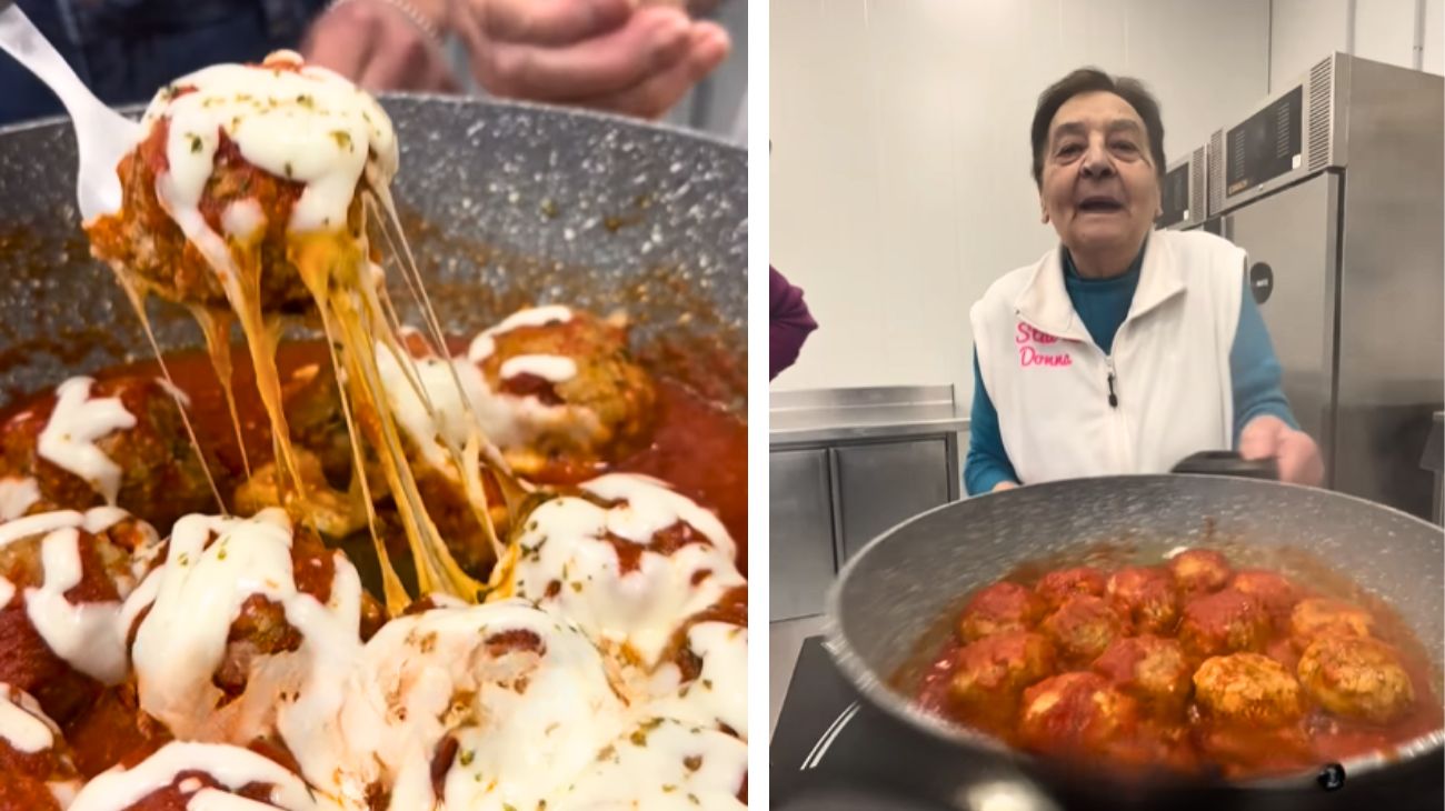 Dal profilo social di Nonna Silvi, Polpette al Sugo