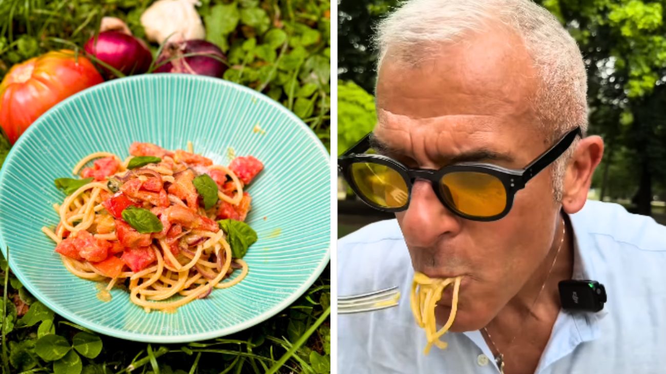 Max Mariola, spaghetto al pomodoro fresco rivisitato Fonte Instagram