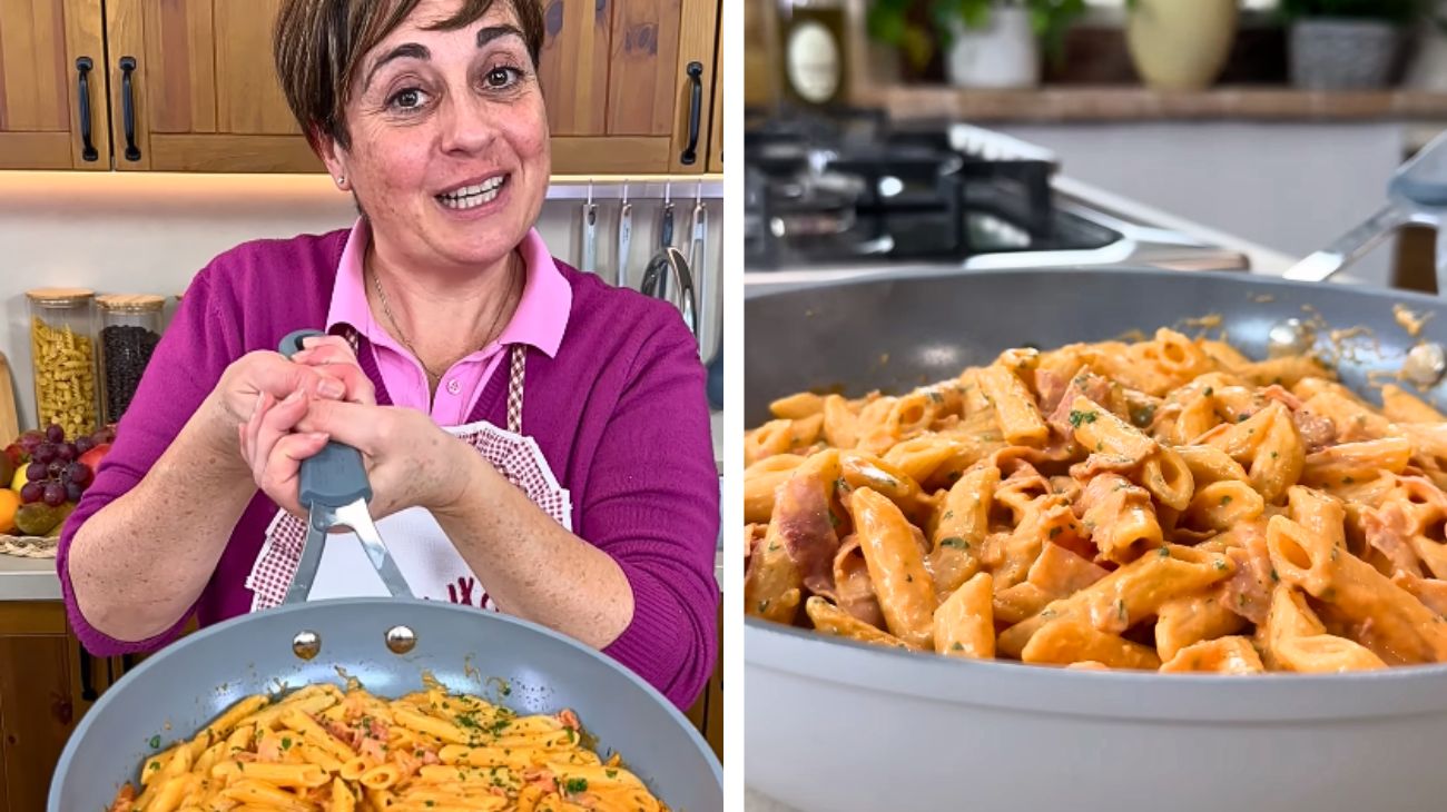 Penne al Baffo, Fonte Instagram Benedetta Rossi