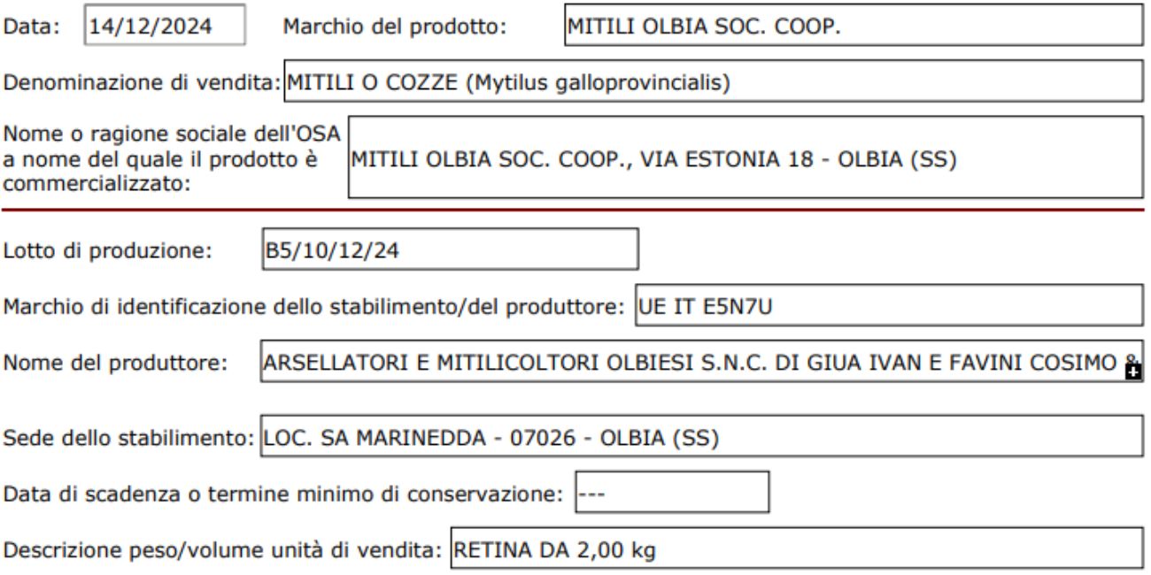 Ministero della Salute, cozze richiamate per presenza di Escherichia coli