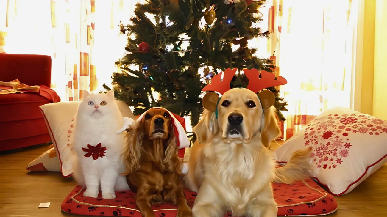 Decorazioni natalizie, quali possono essere pericolose per gli animali domestici
