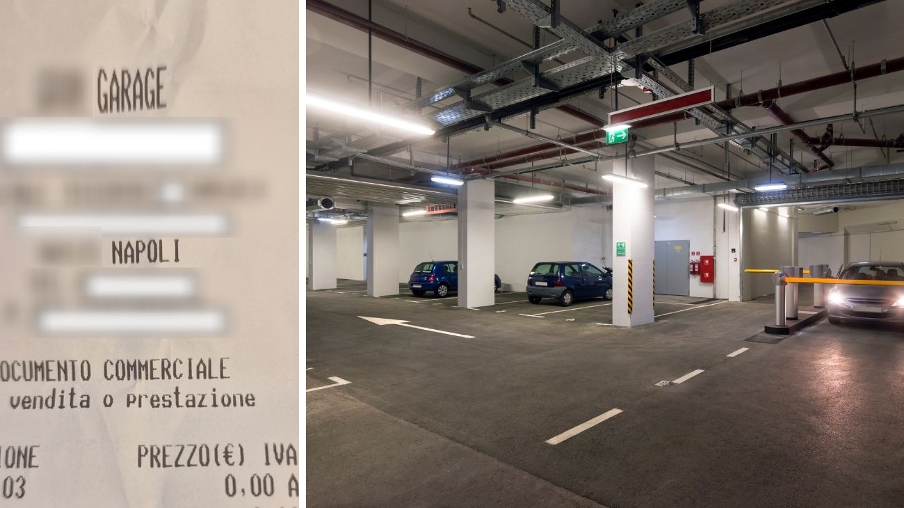 scontrino garage