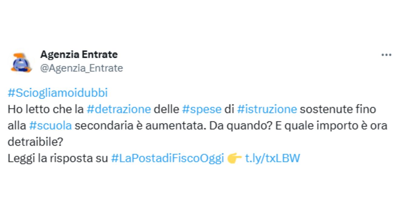 Detrazioni figli