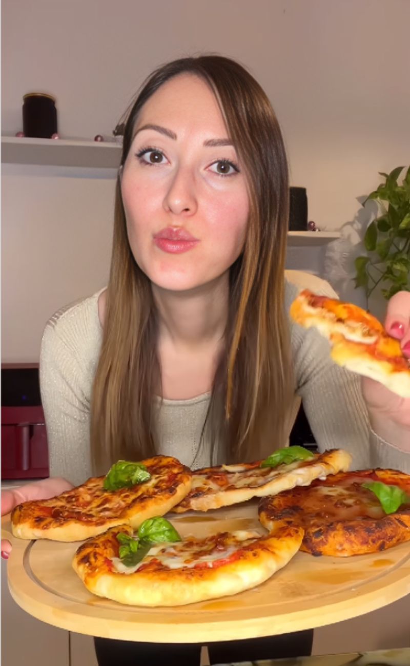 Pizzette friggitrice ad aria h