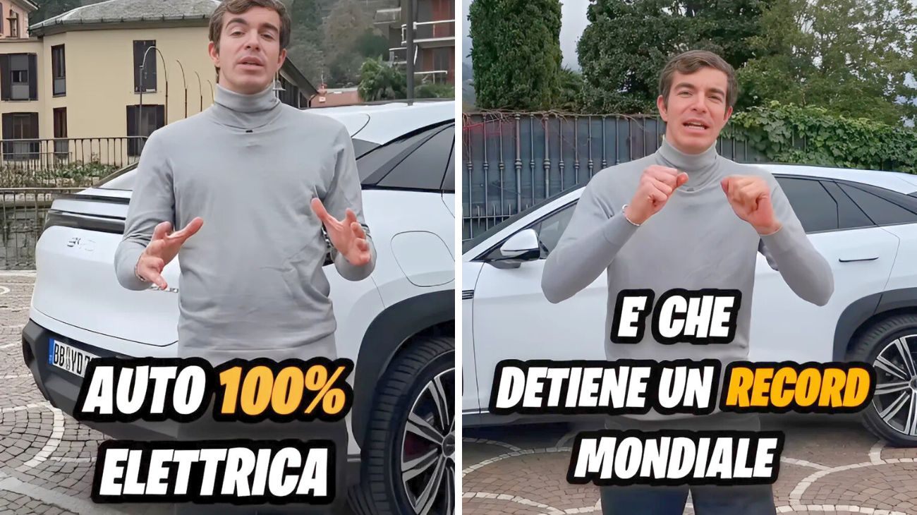 Auto elettrica record mondiale