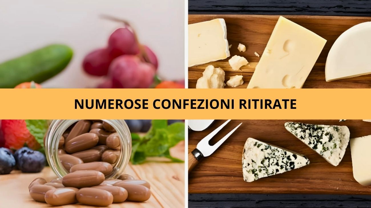 Formaggio integratori allarme