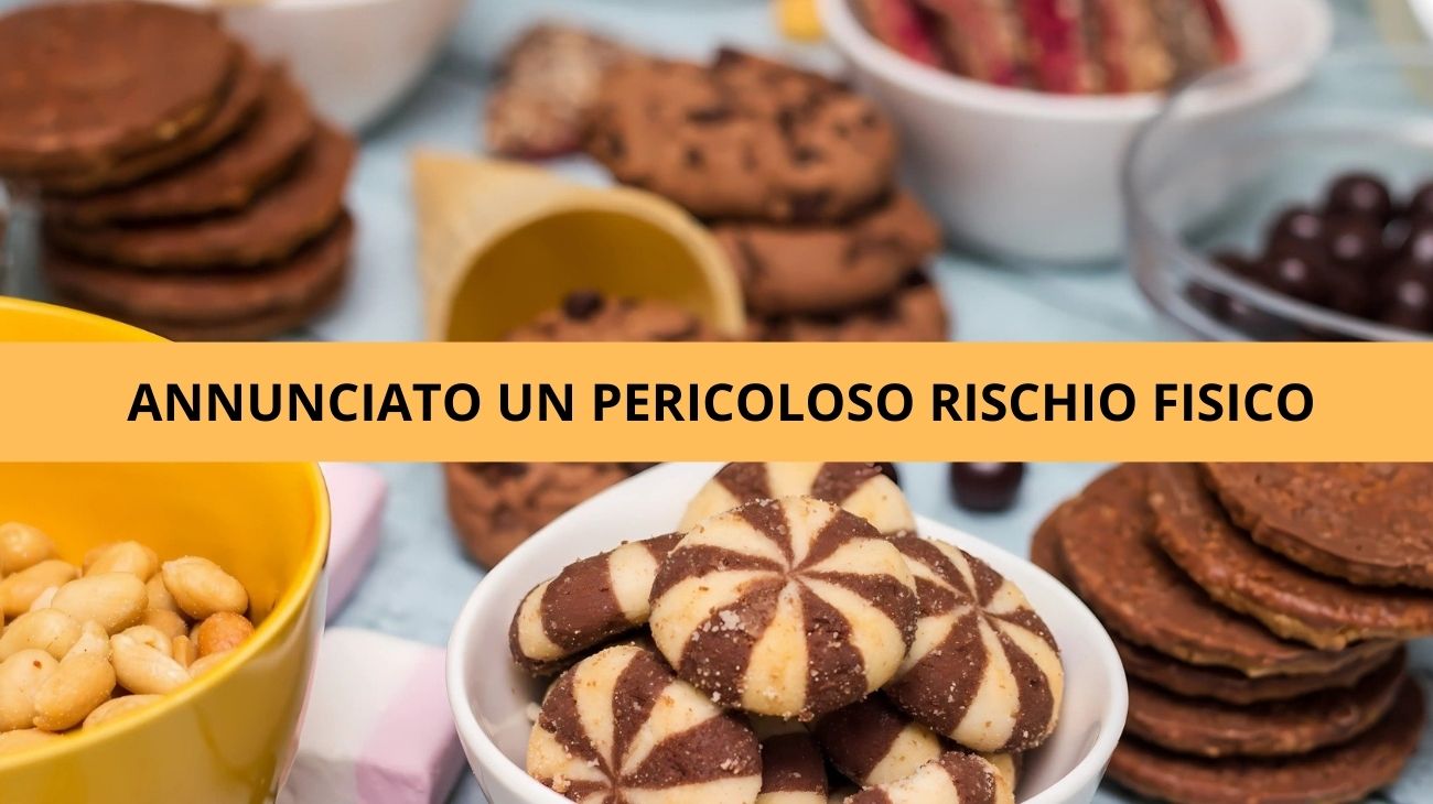 Snack dolci lotto ritirato