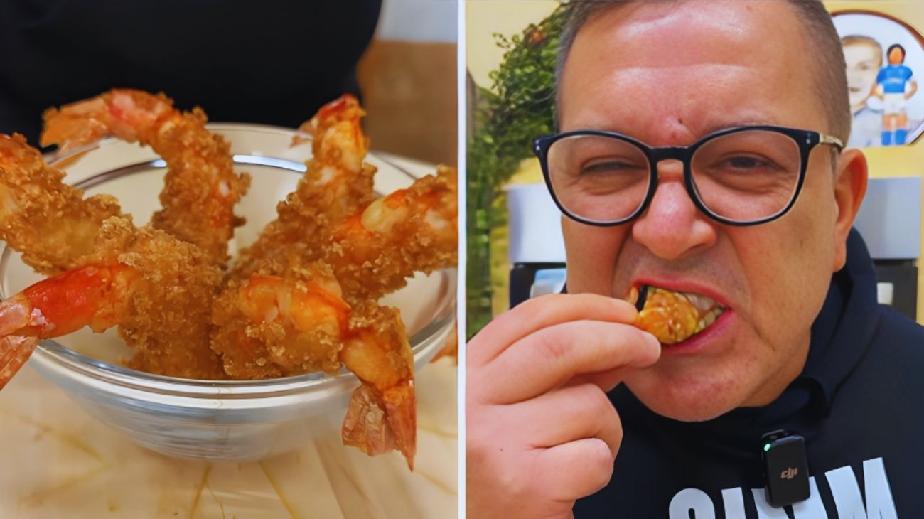 gamberoni fritti panatura