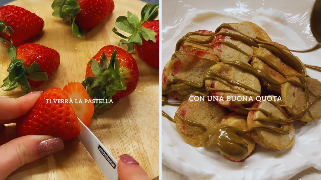 Fragola pancakes