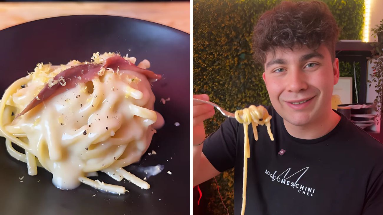 Linguine burro limone alici