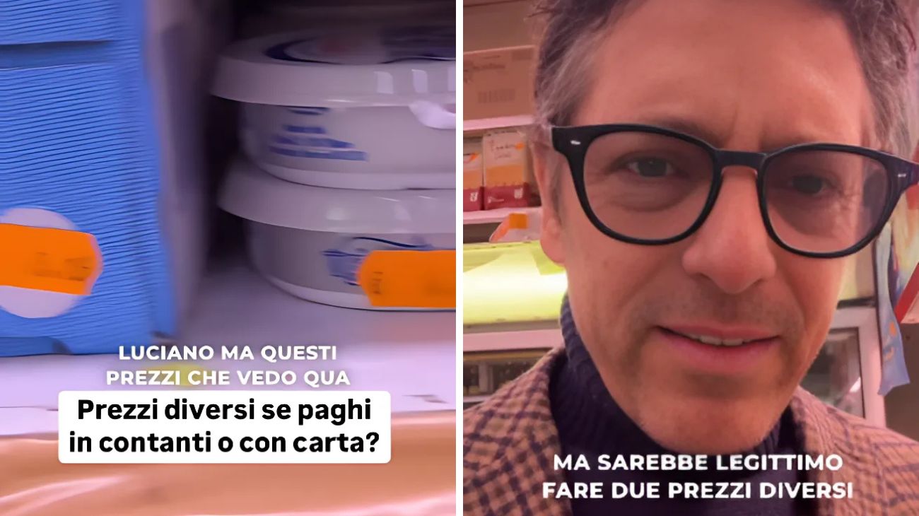 Supermercato prezzi diversi