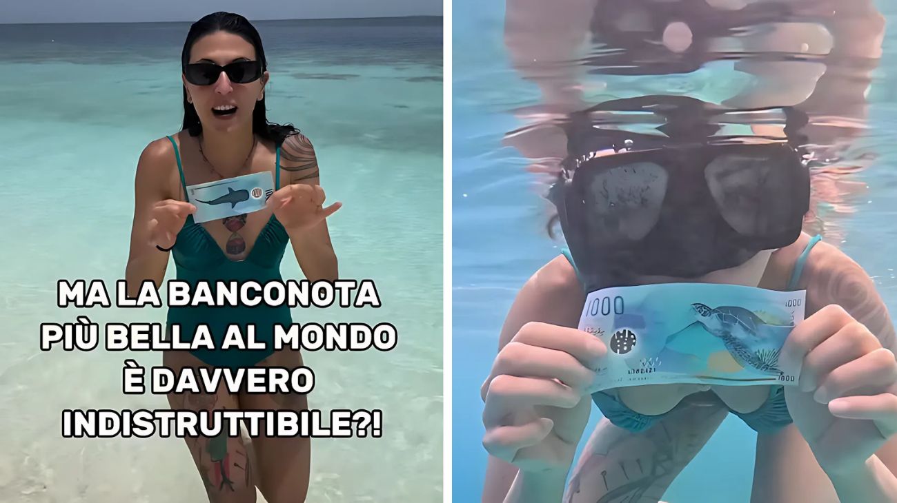 Italiana Maldive banconota