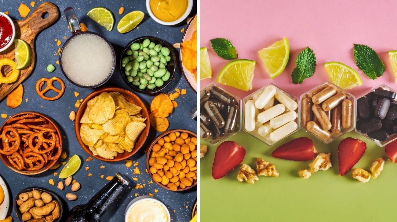 Snack e integratori