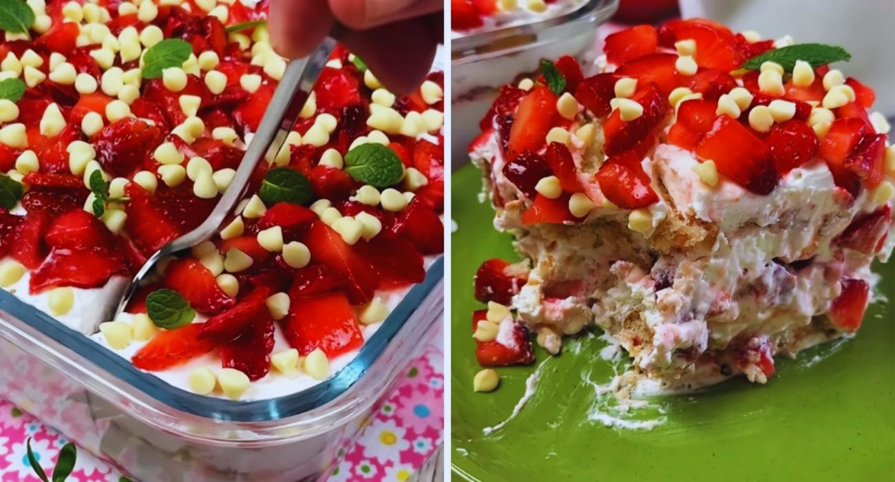 Tiramisù di fragole