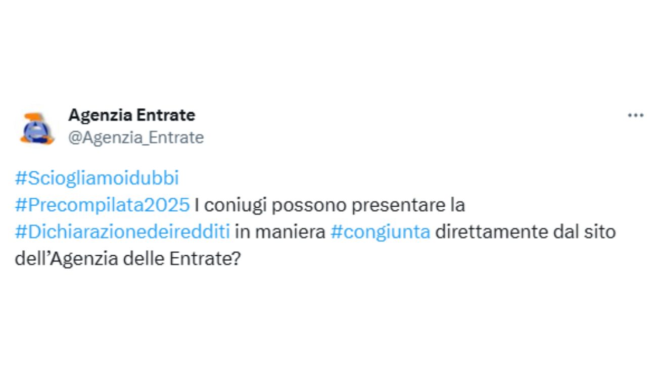 730 congiunta