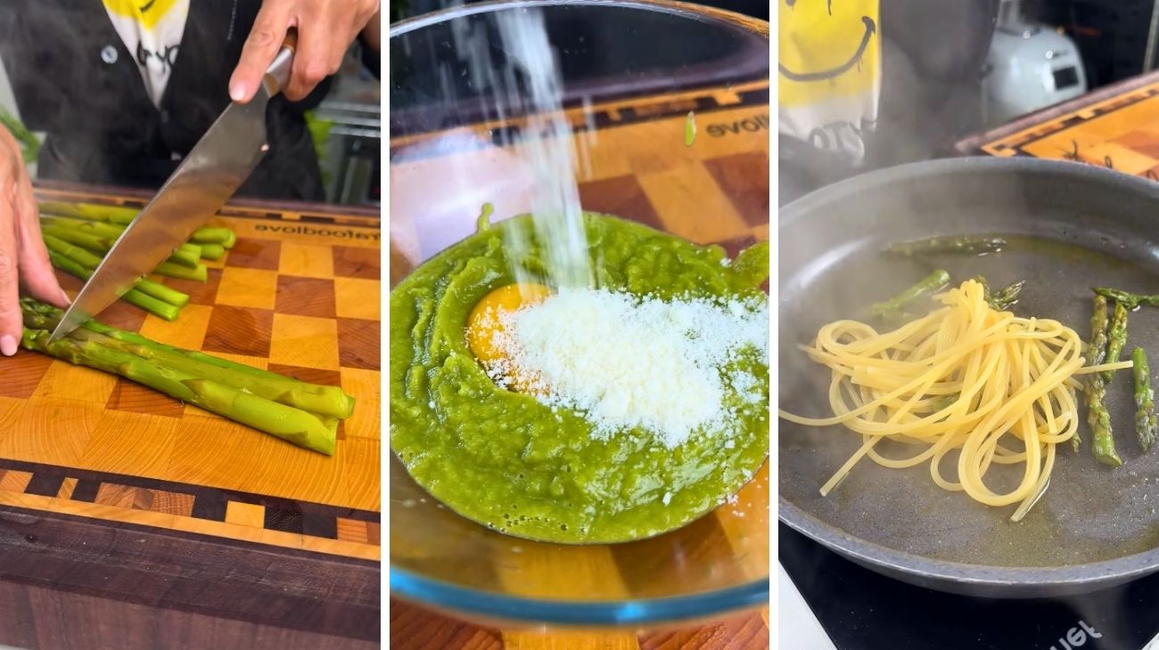 Carbonara di asparagi Frafoodlove