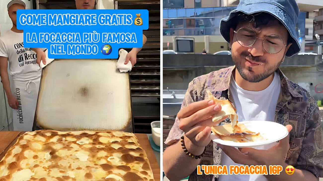 Liguria focaccia maggio
