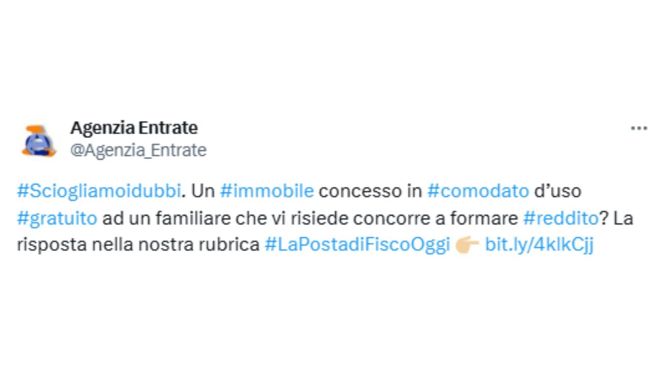 Modello 730 comodato