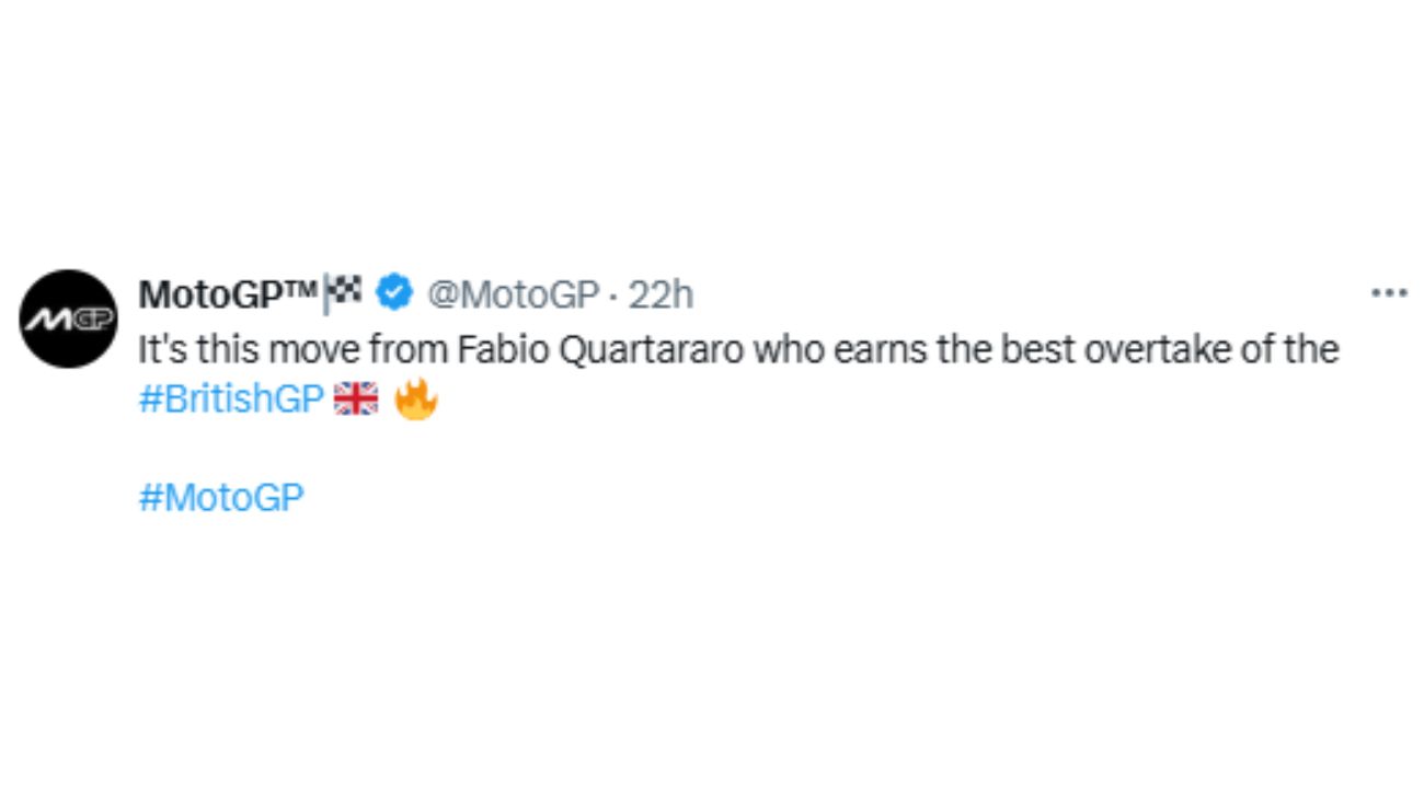 MotoGP Silverstone Fabio Quartararo