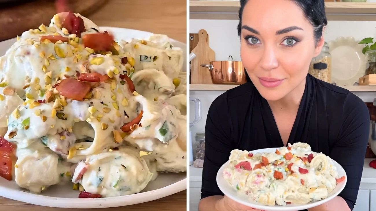 Pasta cremosa al pistacchio