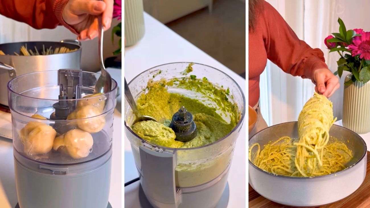 Pasta verde Carmen Rose