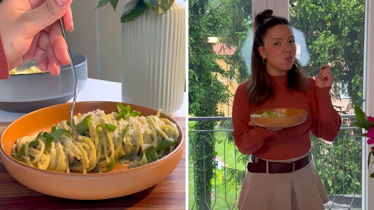 Pasta verde Carmen Rose