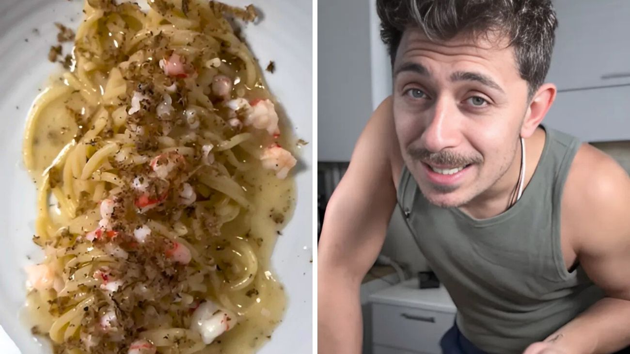 Tagliolini burro gamberi Fabiuccio