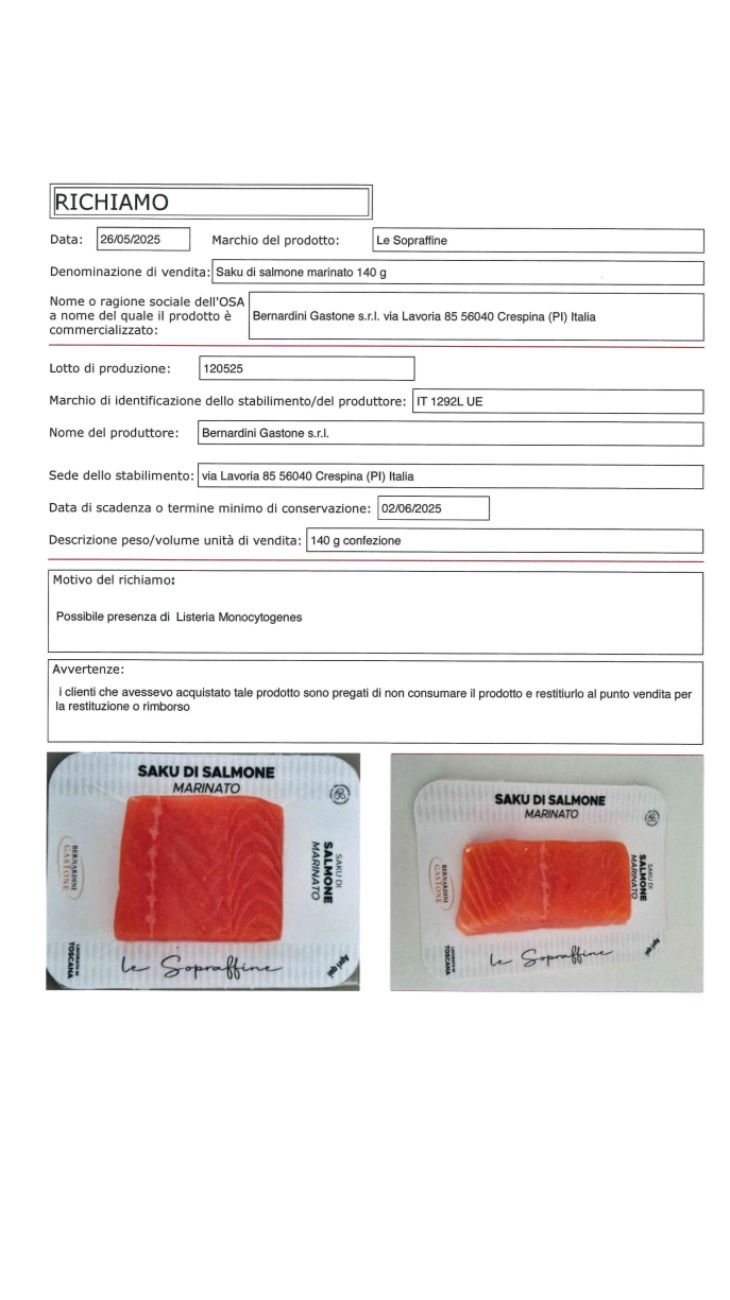 Salmone listeria