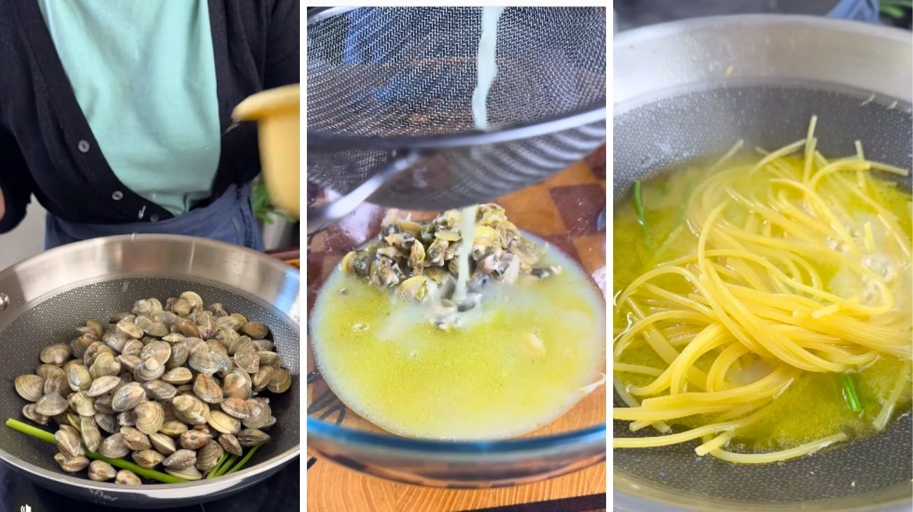 Spaghetti alle vongole ricetta