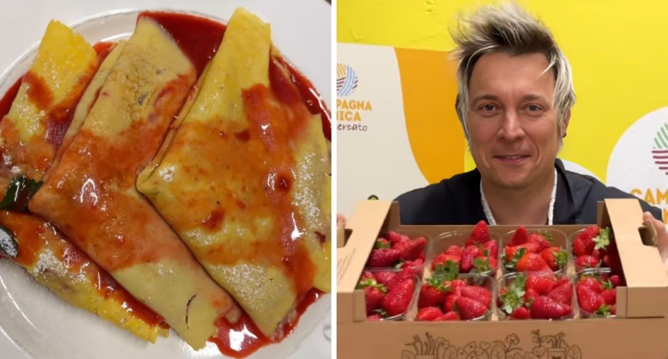 crepes alla fragola