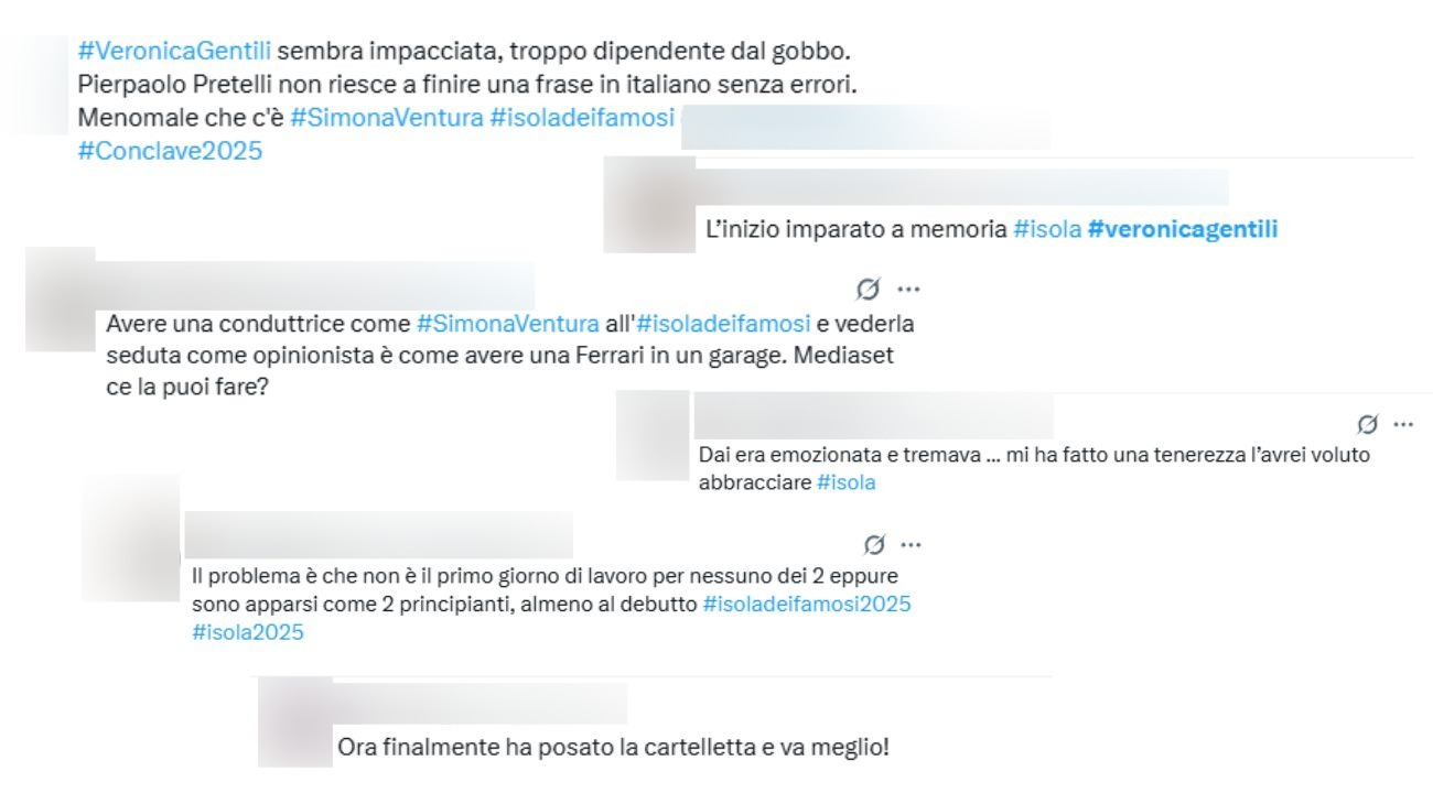 isola famosi