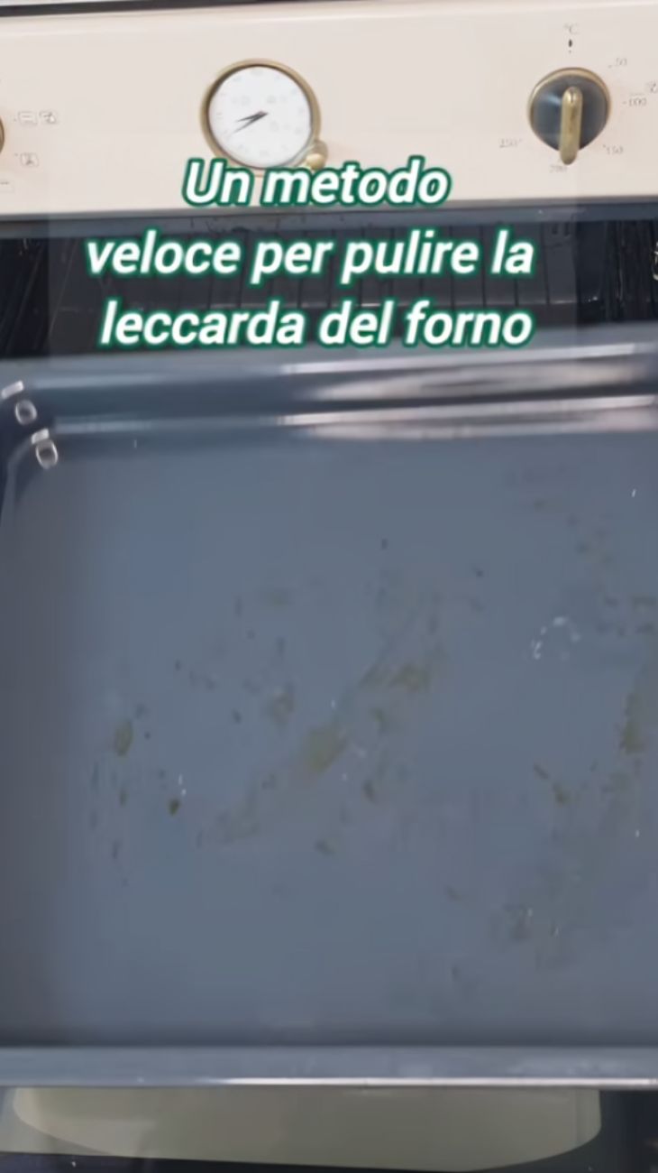pulizia forno