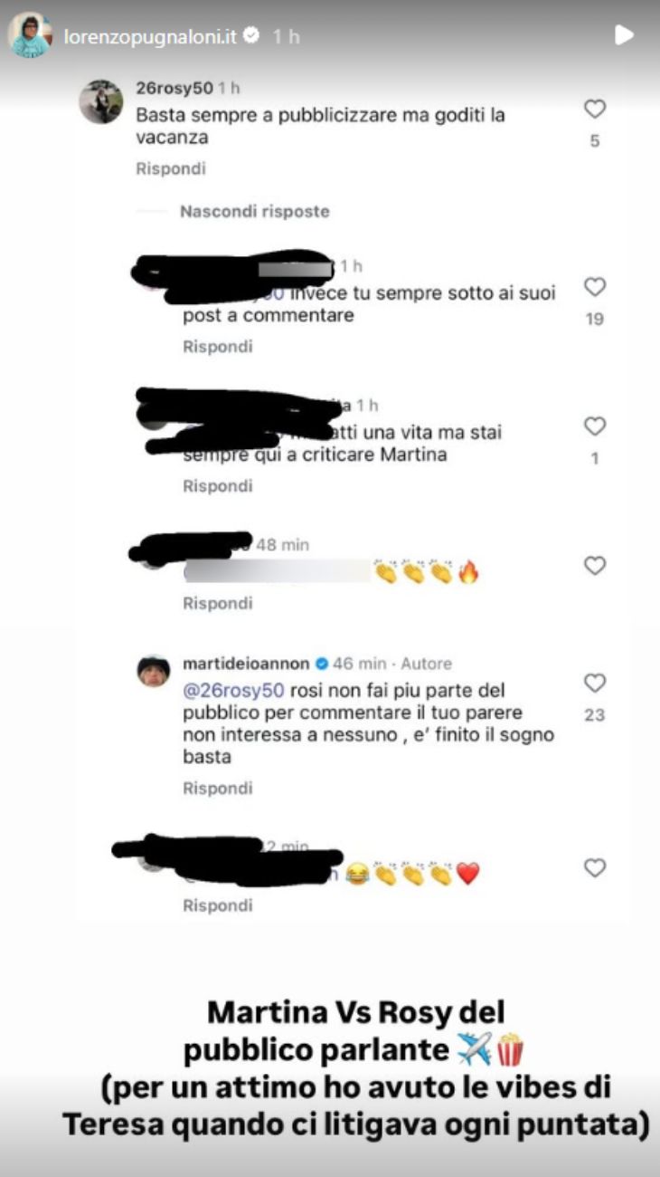 ex tronista scontro
