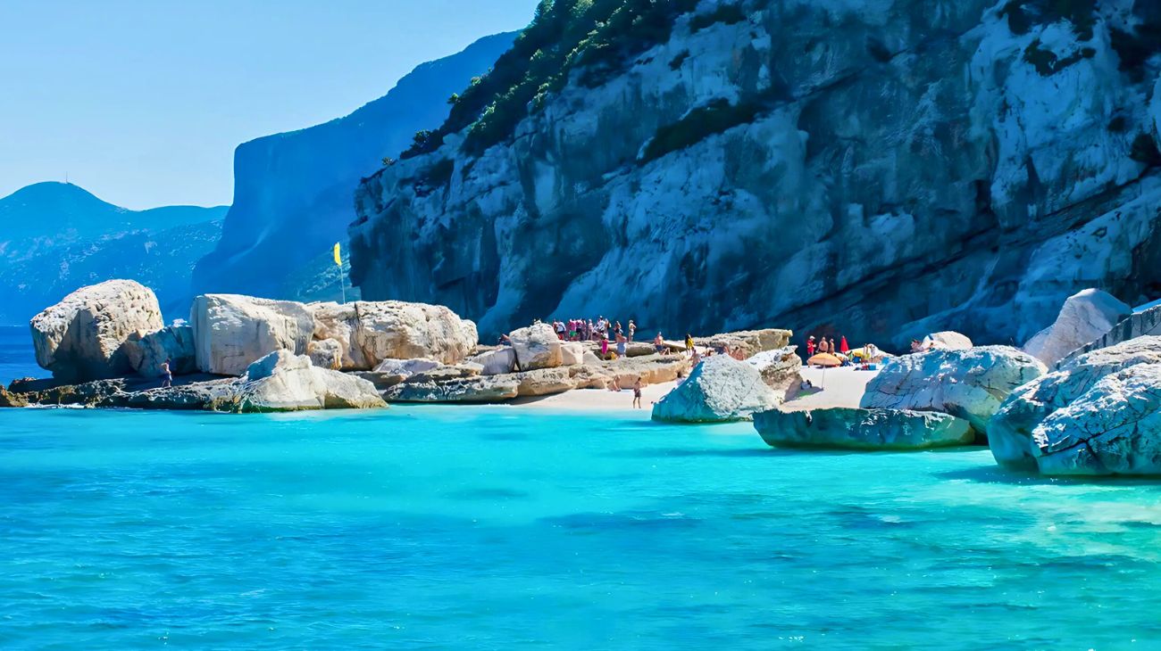 Cala Mariolu, in Sardegna