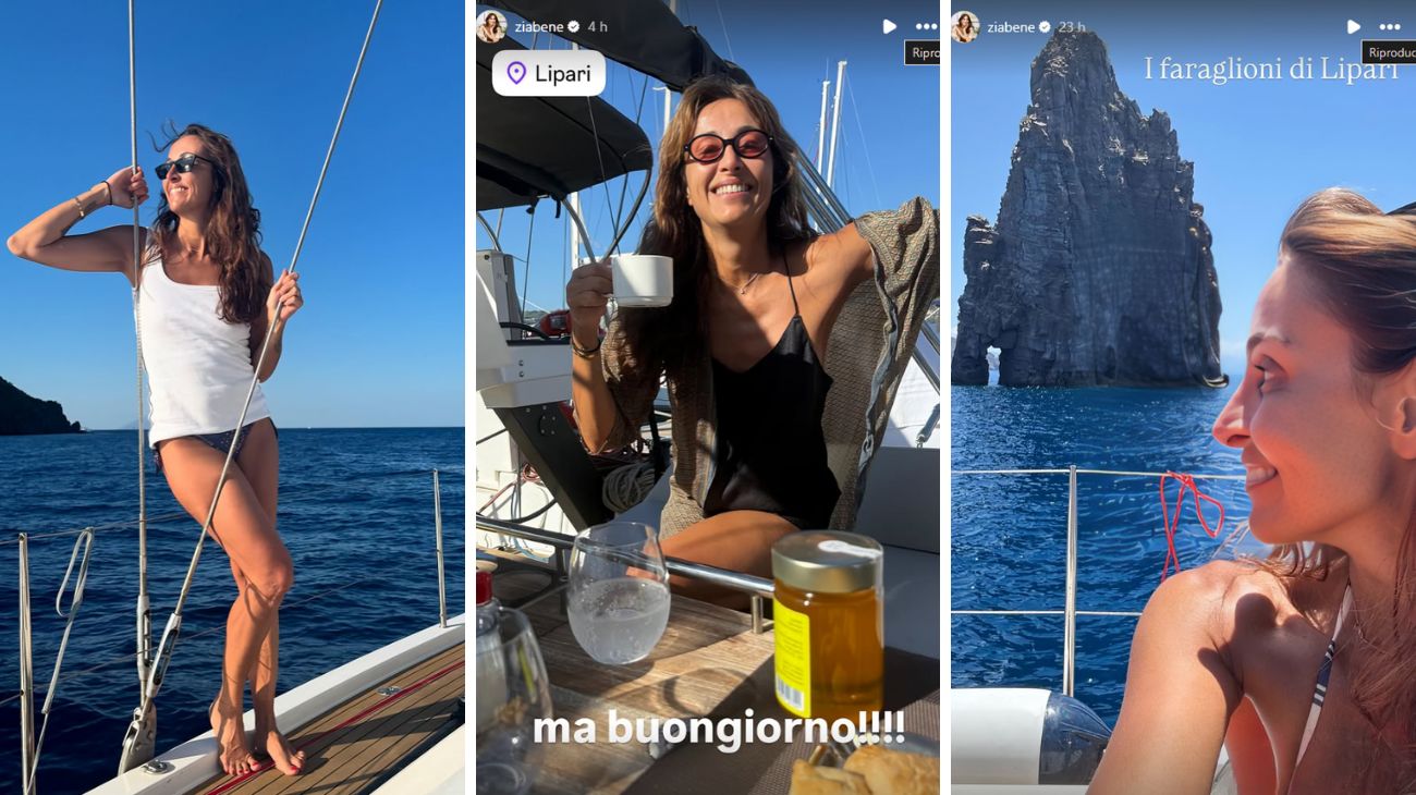 benedetta parodi a lipari