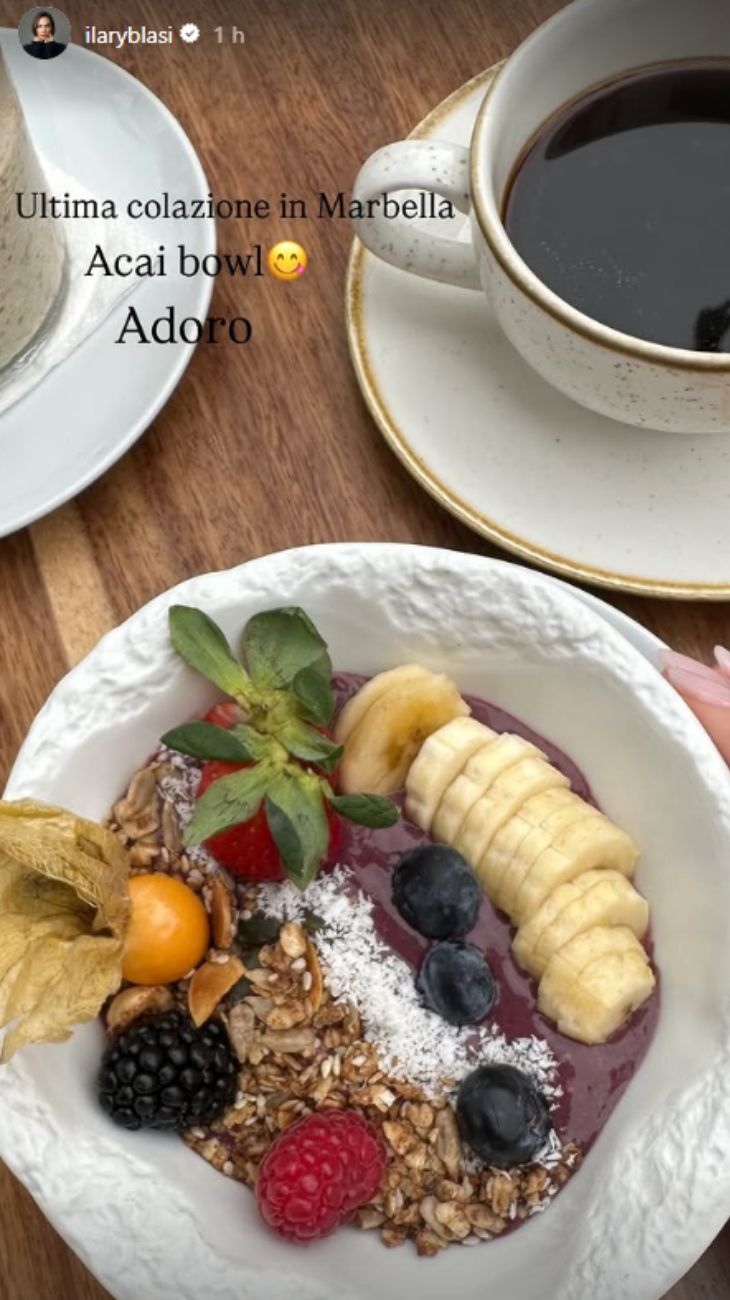 colazione ilary blasi