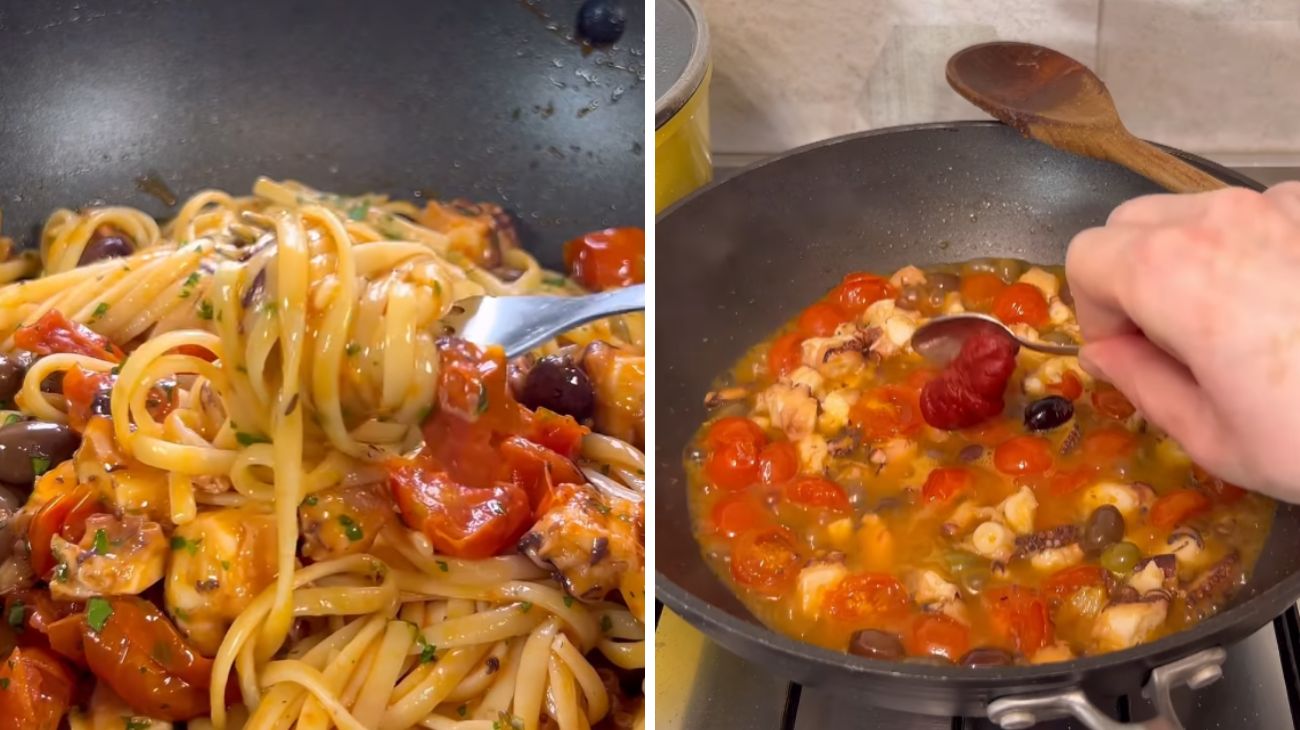 pasta polpo