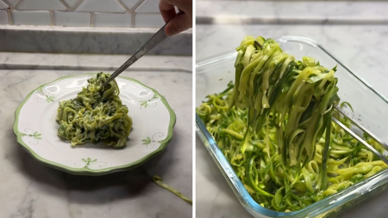 spaghetti di verdure