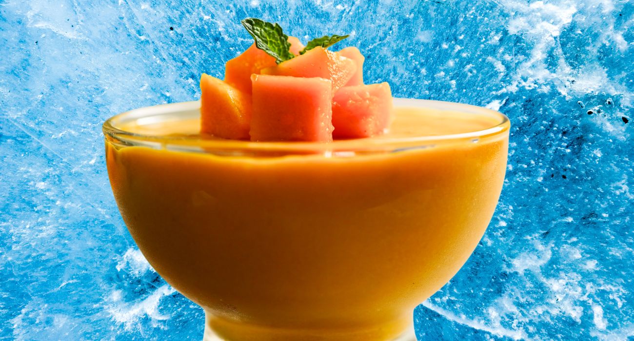 Mousse di frutta ghiacciata