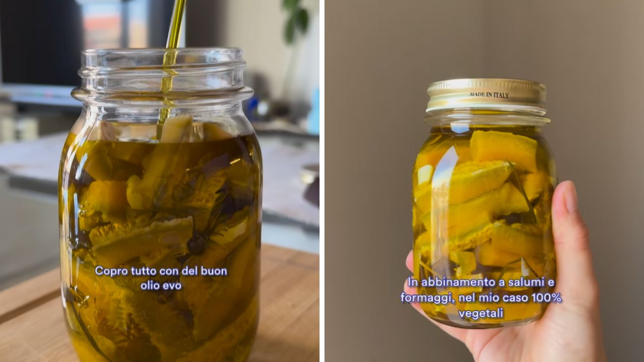 bucce melone sott'olio