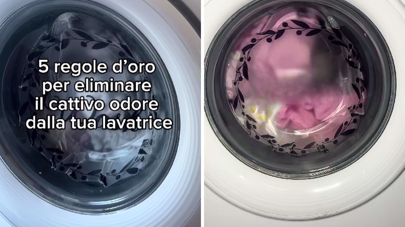 lavatrice odore