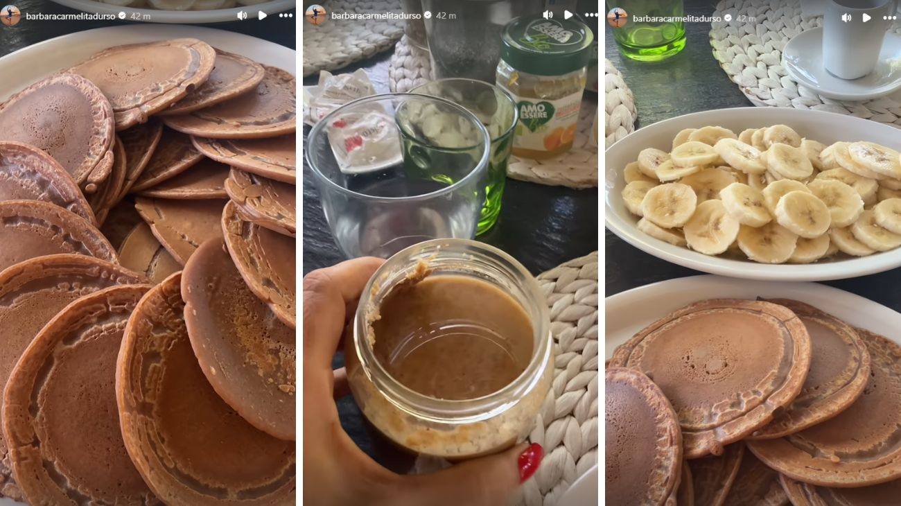 pancake barbara d'urso