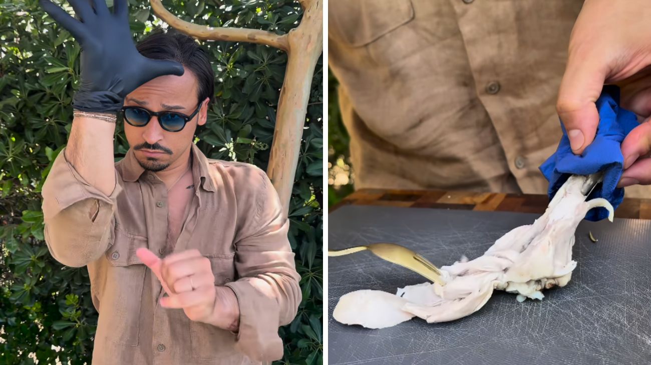 preparazione del pollo