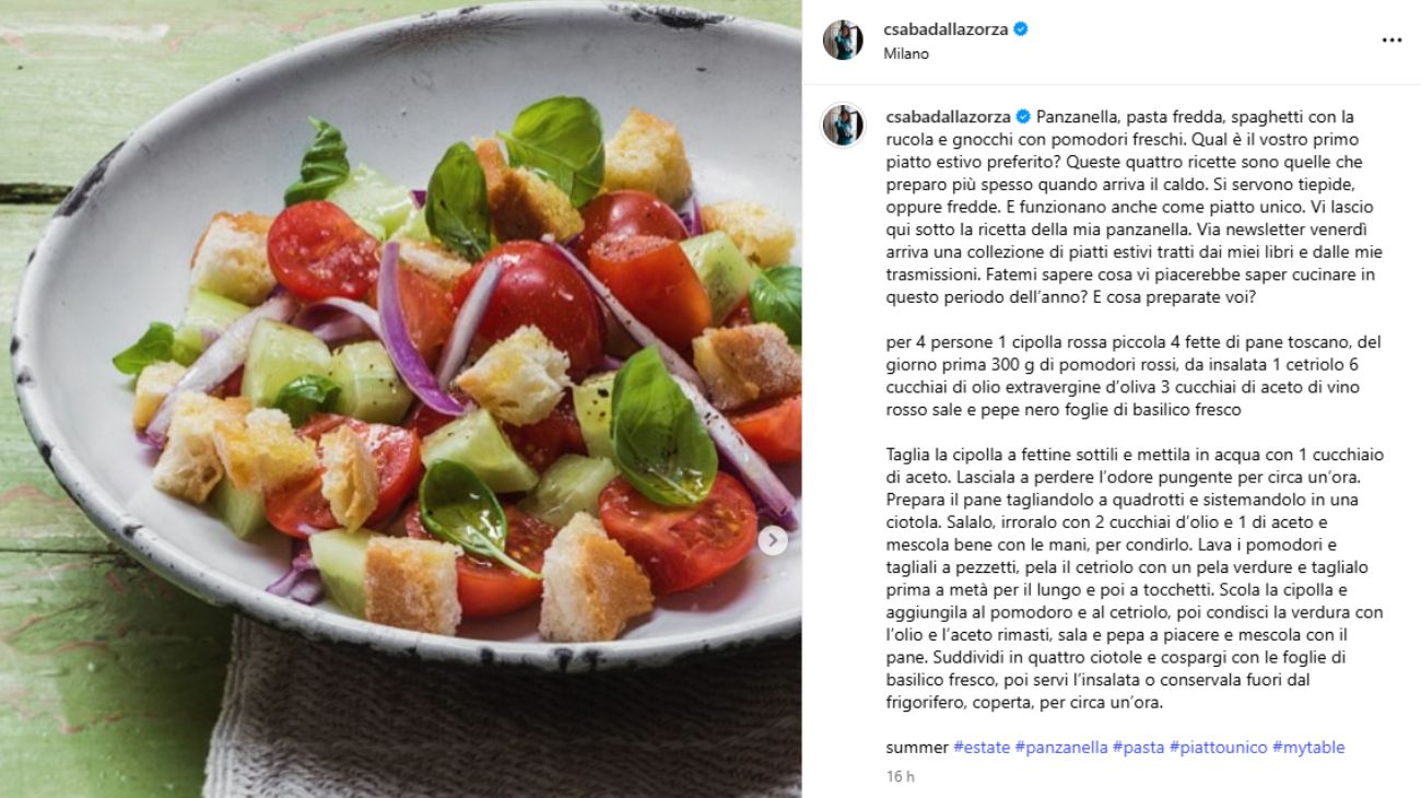 ricetta csaba