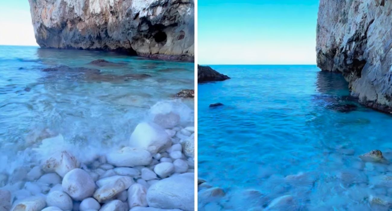 spiaggia segreta