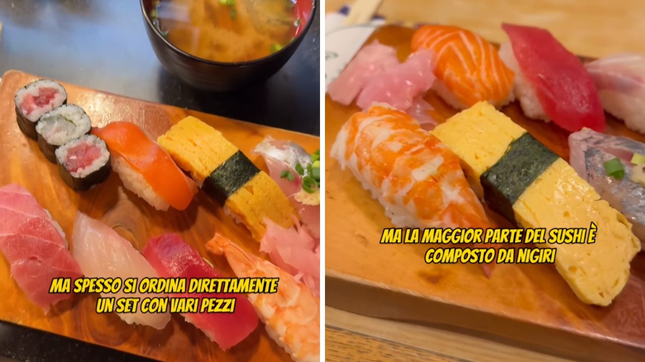 sushi in giappone