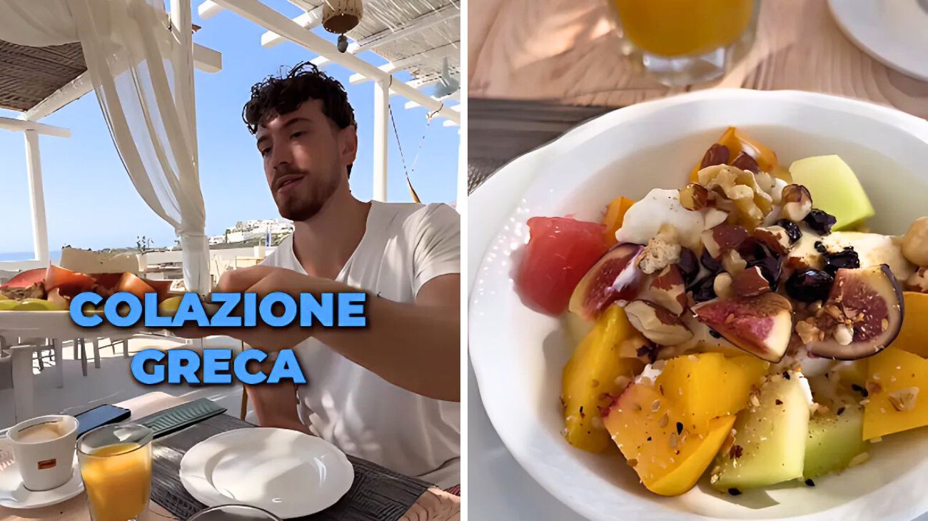 Colazione greca sana