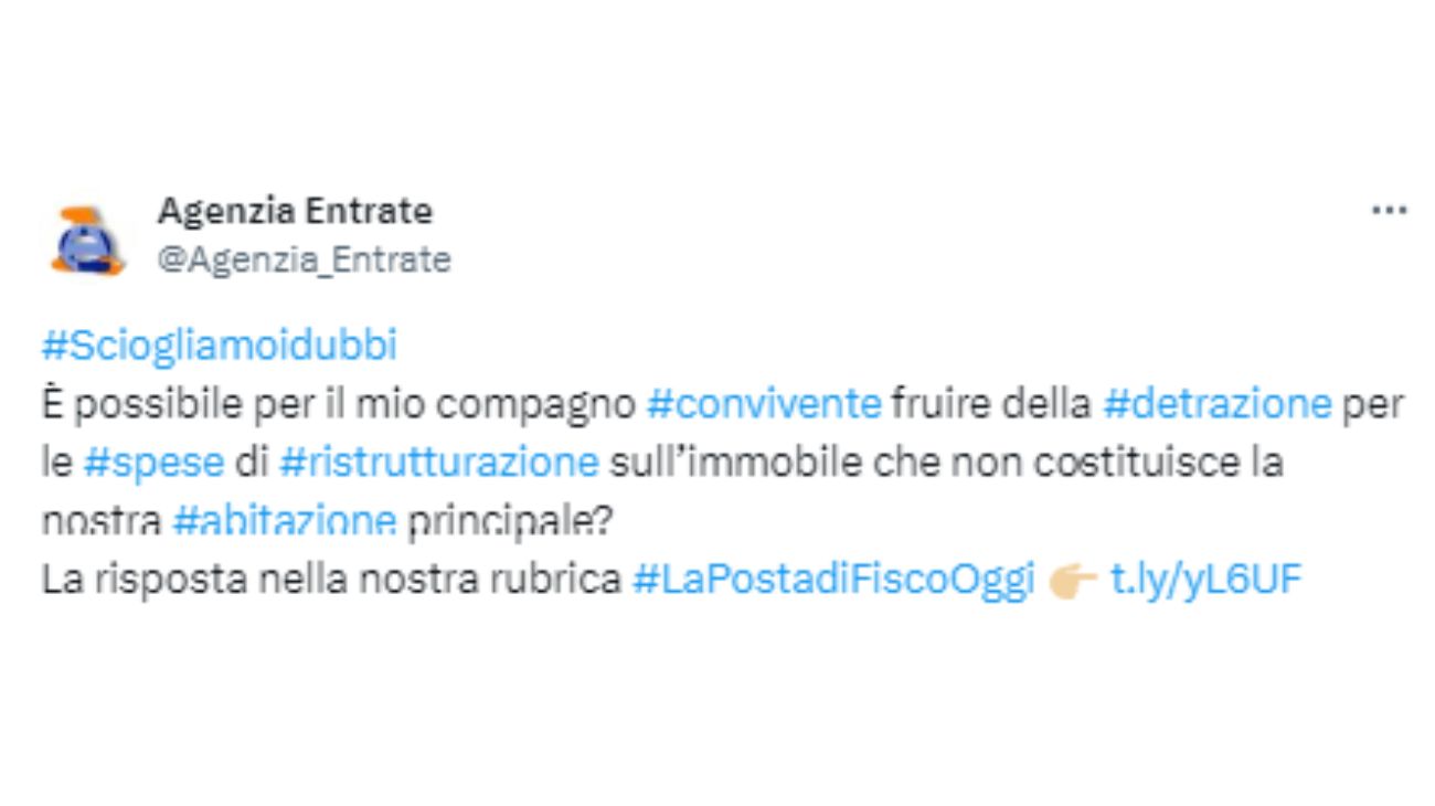 Bonus ristrutturazione