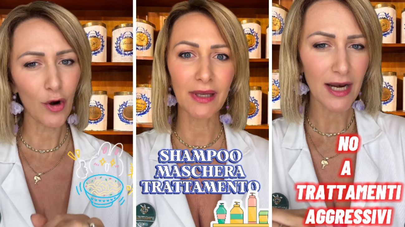 Donne capelli fragili